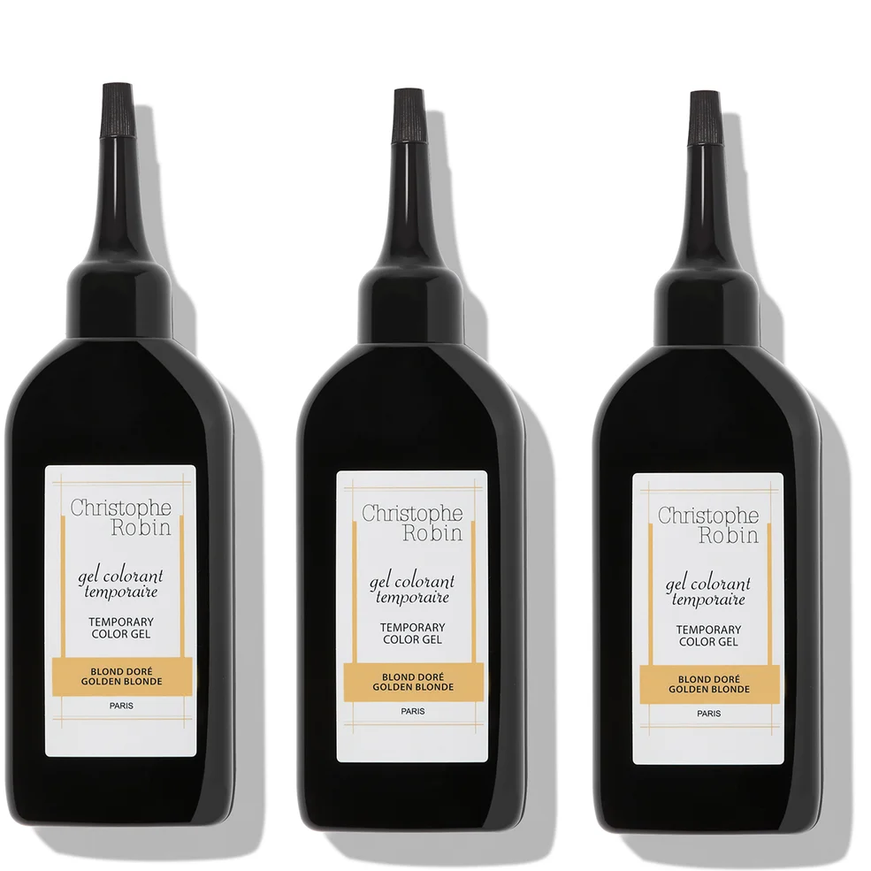 Temporary Colour Gel Trio - Golden Blonde (Worth £45) Image 1