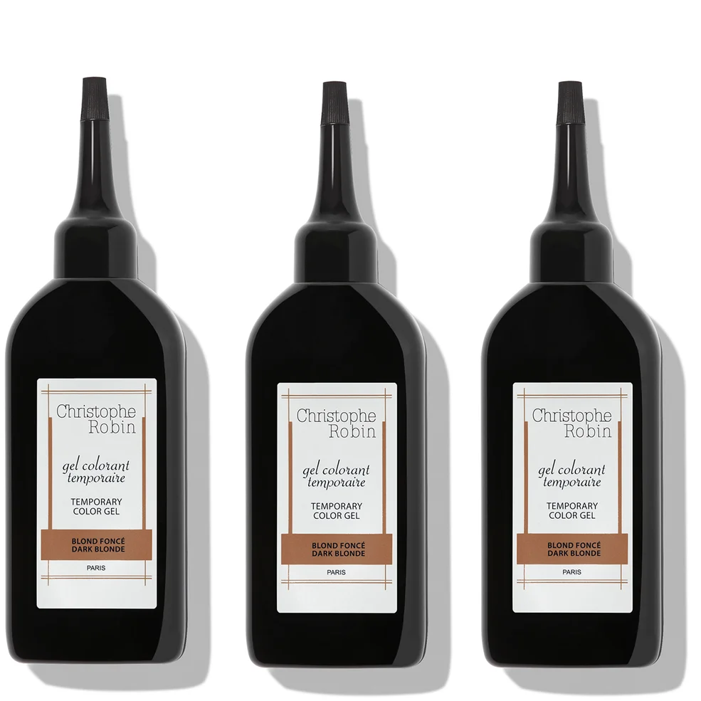 Temporary Colour Gel Trio - Dark Blonde (Worth £45) Image 1